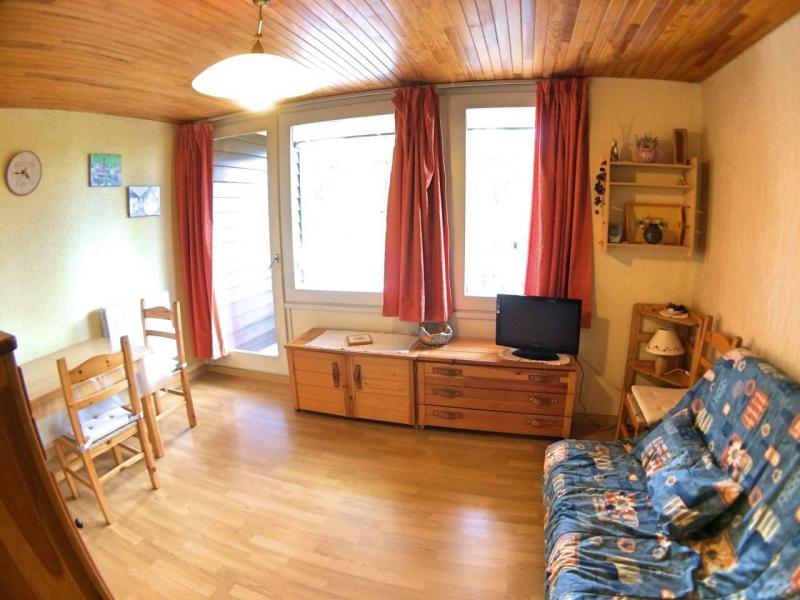 Urlaub in den Bergen Studio Schlafnische 4 Personen (111) - Résidence le Pastourlet - Vars - Wohnzimmer