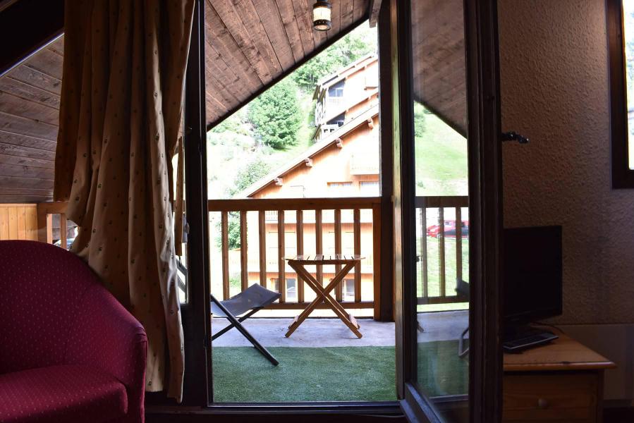 Urlaub in den Bergen Mezzanin-Studio für 4 Personen (A21) - Résidence le Pétaru - Méribel - Wohnzimmer