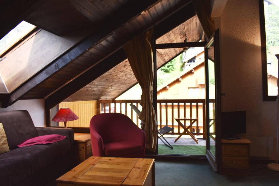 Vacances en montagne Studio mezzanine 4 personnes (A21) - Résidence le Pétaru - Méribel - Séjour