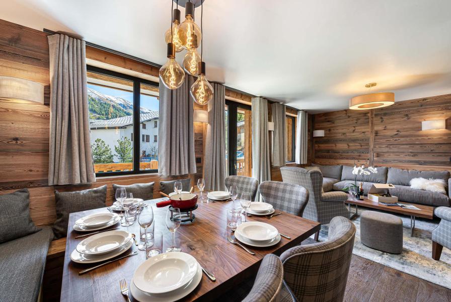 Vacanze in montagna Appartamento 5 stanze per 8 persone (202) - Résidence le Petit Alaska - Val d'Isère - Angolo pranzo