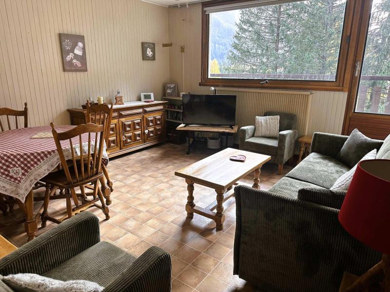 Urlaub in den Bergen 3-Zimmer-Appartment für 6 Personen (D2bis) - Résidence le Petit Marchet - Pralognan-la-Vanoise - Wohnzimmer