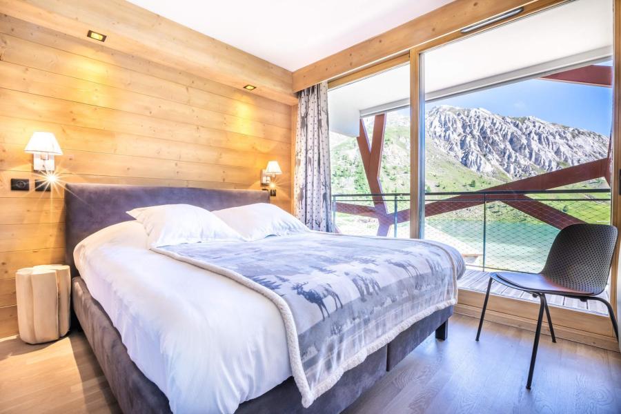 Holiday in mountain resort 3 room apartment cabin 5 people (Le Lac Blanc) - Résidence le Phoenix - Tignes - Bedroom