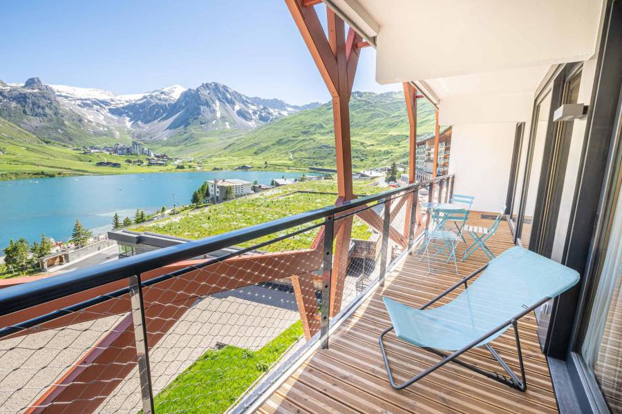 Holiday in mountain resort 5 room apartment 7 people (Les Alpilles) - Résidence le Phoenix - Tignes - Balcony