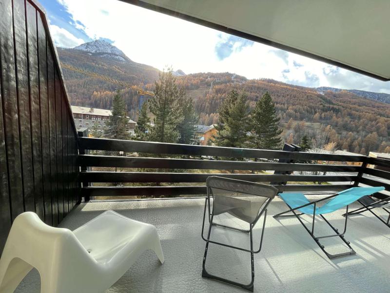 Wakacje w górach Apartament 3 pokojowy 6 osób (0210) - Résidence le Pic Blanc - Serre Chevalier - Balkon