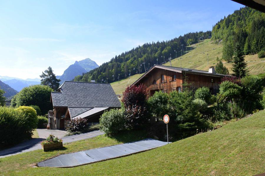 Vakantie in de bergen Studio bergnis 4 personen (A4) - Résidence le Picaron - Morzine - Balkon