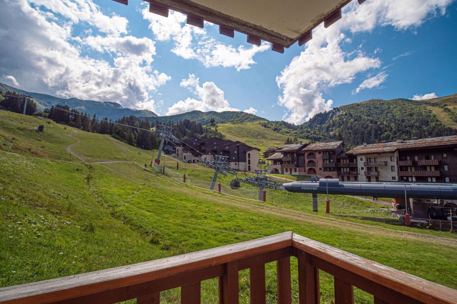 Urlaub in den Bergen 2-Zimmer-Appartment für 5 Personen (019) - Résidence le Pierrafort - Valmorel - Balkon