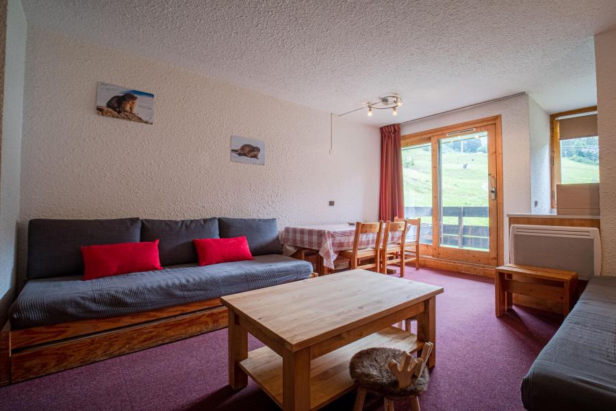 Wakacje w górach Apartament 2 pokojowy 5 osób (023) - Résidence le Pierrafort - Valmorel - Pokój gościnny