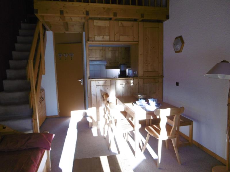 Vakantie in de bergen Appartement 2 kamers mezzanine 6 personen (049) - Résidence le Pierrafort - Valmorel - Woonkamer