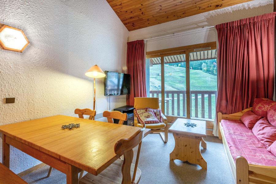 Vakantie in de bergen Appartement 2 kamers mezzanine 6 personen (049) - Résidence le Pierrafort - Valmorel - Woonkamer