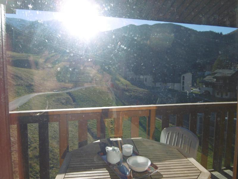 Vacances en montagne Appartement 2 pièces mezzanine 6 personnes (049) - Résidence le Pierrafort - Valmorel - Terrasse