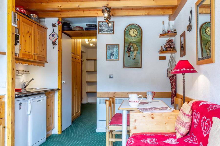 Vakantie in de bergen Appartement 2 kamers 4 personen (313) - Résidence le Plan du Lac - Méribel-Mottaret - Woonkamer