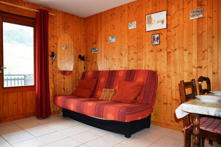 Urlaub in den Bergen Studio für 4 Personen (0B) - Résidence le Planay - Le Grand Bornand - Wohnzimmer