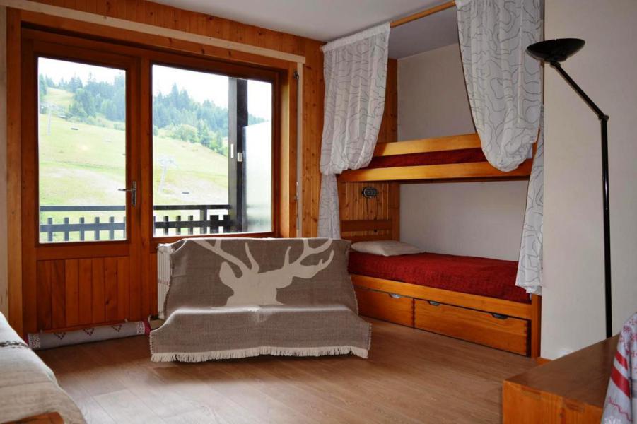 Urlaub in den Bergen Studio für 4 Personen (1B) - Résidence le Planay - Le Grand Bornand - Wohnzimmer