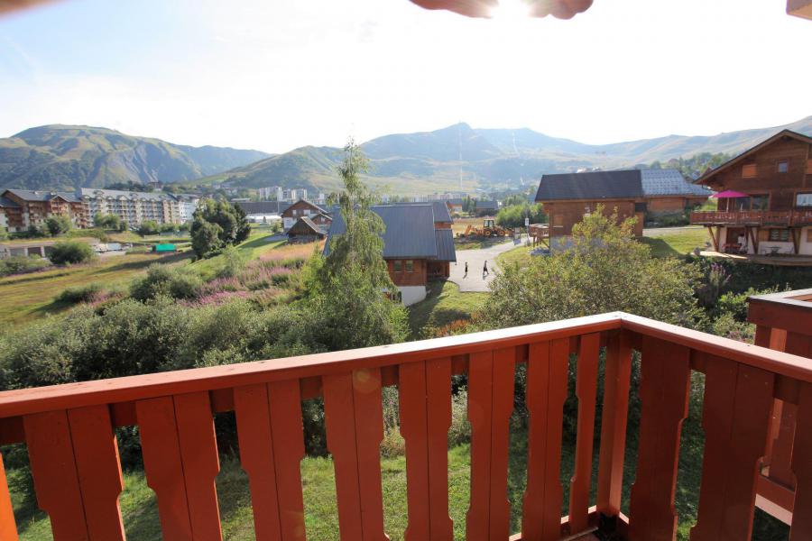 Vacaciones en montaña Estudio mezzanine para 4 personas (C107) - Résidence le Plein-Soleil - La Toussuire - Balcón