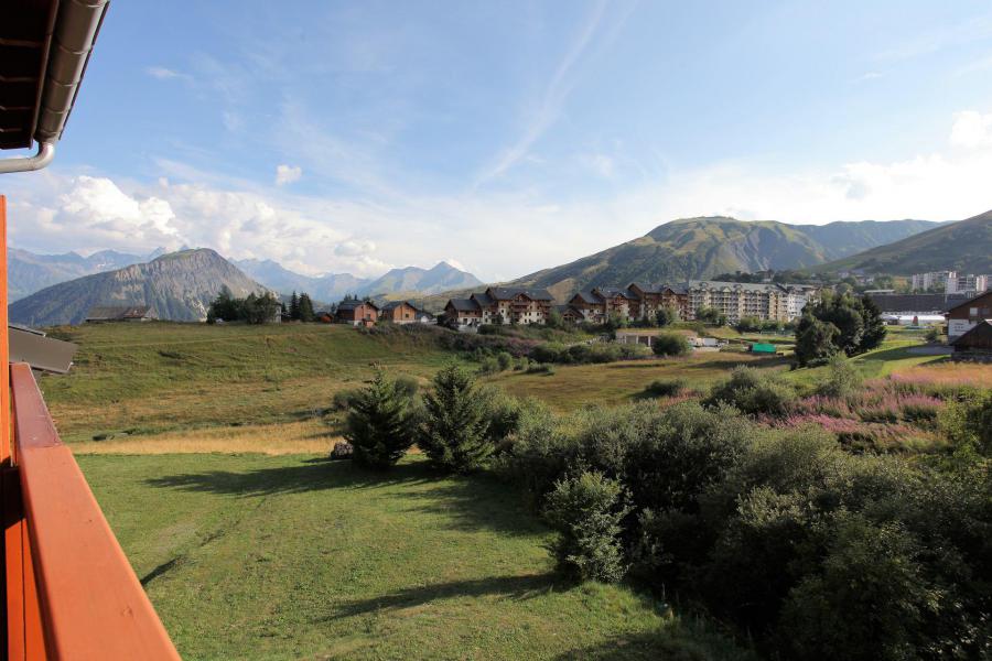 Urlaub in den Bergen Mezzanin-Studio für 4 Personen (C107) - Résidence le Plein-Soleil - La Toussuire - Balkon