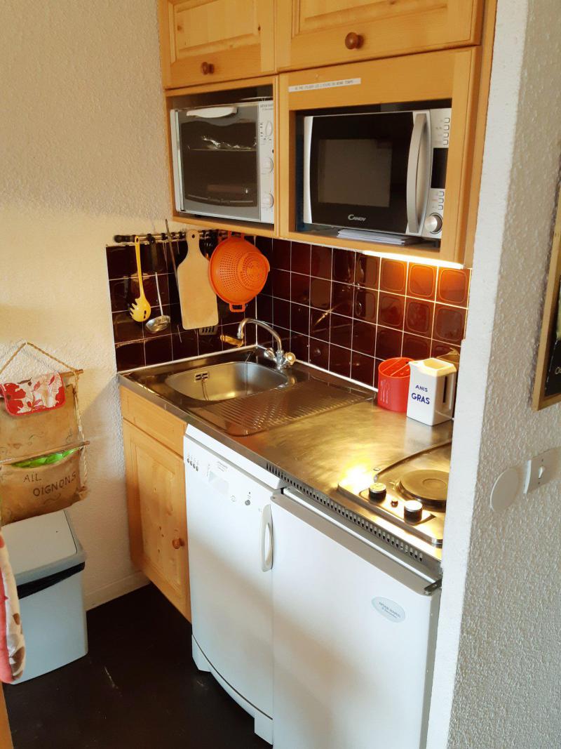 Vacaciones en montaña Estudio -espacio montaña- para 4 personas (PLS1404) - Résidence le Plein Sud B - Les 2 Alpes - Kitchenette