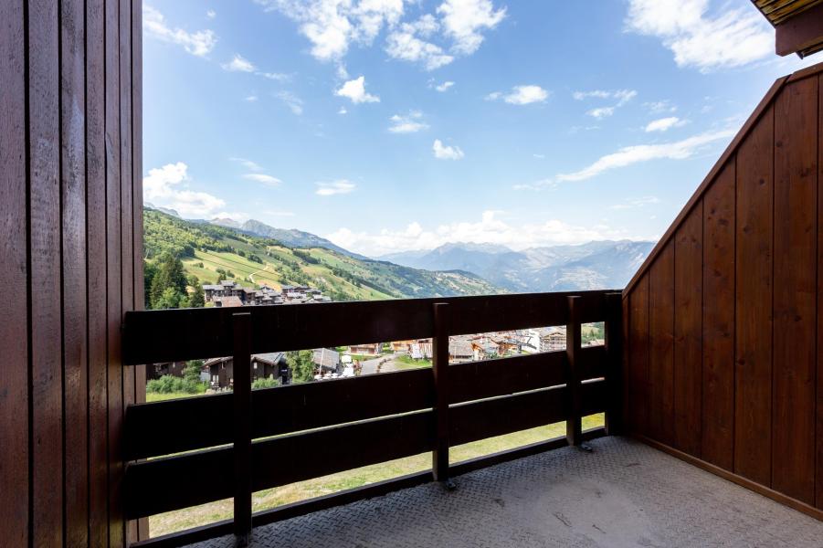 Urlaub in den Bergen 3-Zimmer-Holzhütte für 6 Personen (032-33) - Résidence le Portail - Valmorel - Balkon