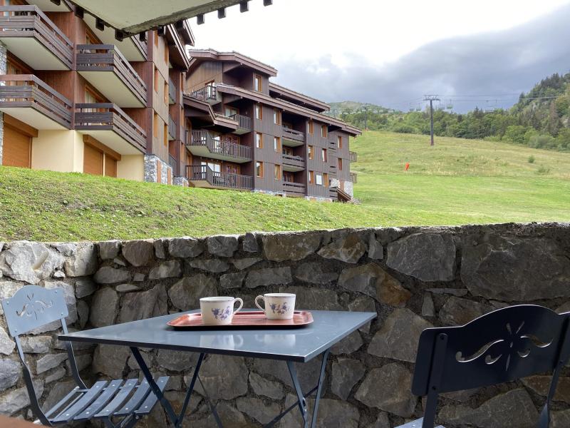 Vacances en montagne Studio 2 personnes (051) - Résidence le Portail - Valmorel - Terrasse