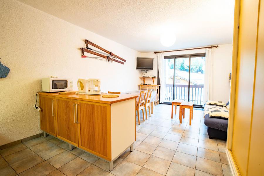 Holiday in mountain resort 3 room apartment sleeping corner 8 people (PR21R) - Résidence le Pra - La Norma - Living room