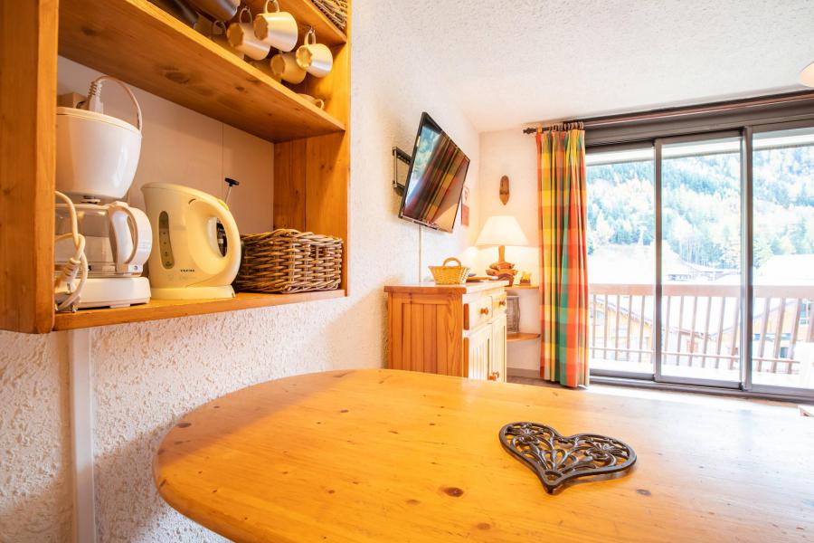 Urlaub in den Bergen Studio Schlafnische 4 Personen (PR32CO) - Résidence le Pra - La Norma - Wohnzimmer