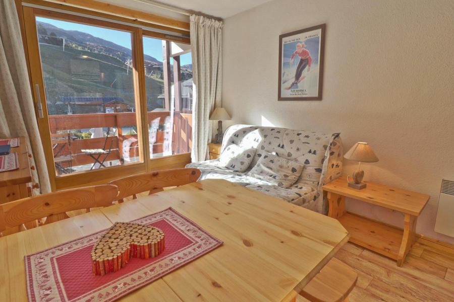 Vacances en montagne Appartement 2 pièces 4 personnes (210) - Résidence le Pralin - Méribel-Mottaret - Séjour