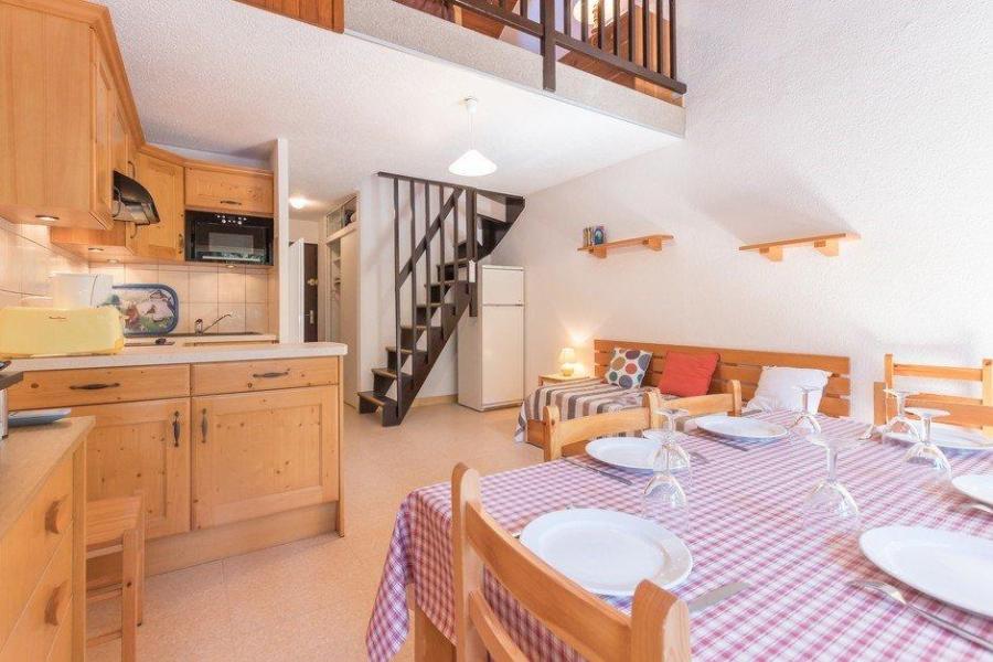 Urlaub in den Bergen Studio Schlafnische 6 Personen (A012) - Résidence le Prarial - Serre Chevalier - Wohnzimmer