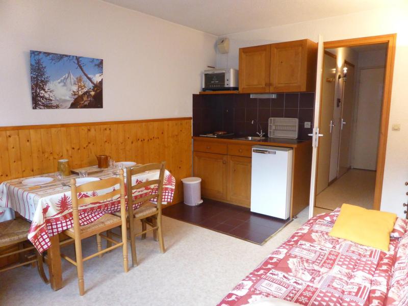 Vacances en montagne Studio 4 personnes (C34) - Résidence le Prarion 2 - Les Houches - Séjour