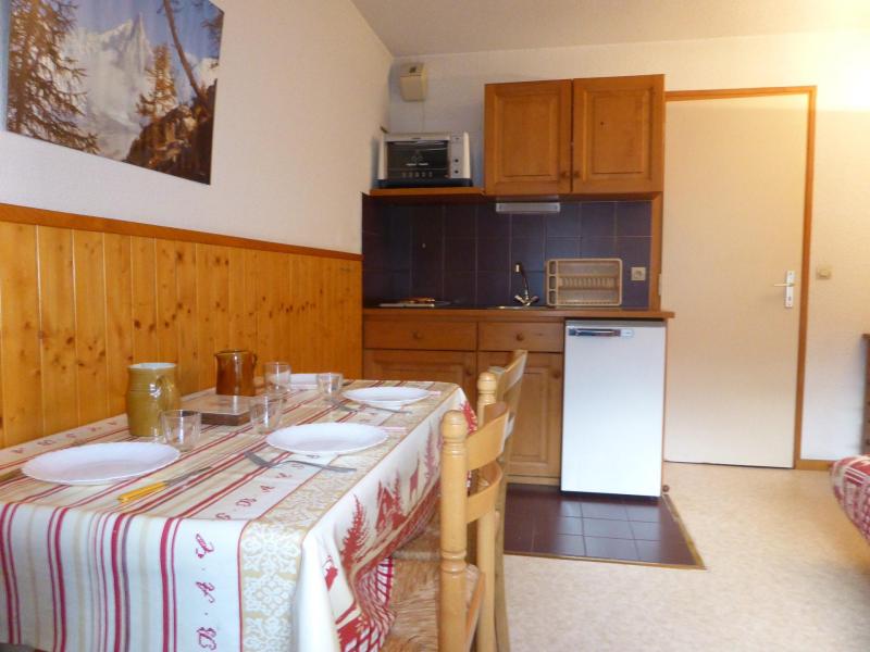 Holiday in mountain resort Studio 4 people (C34) - Résidence le Prarion 2C - Les Houches - Kitchen