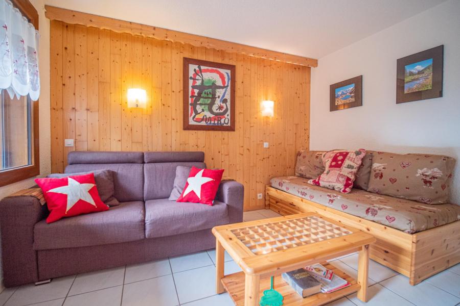 Urlaub in den Bergen 2-Zimmer-Appartment für 5 Personen (008) - Résidence le Prariond - Valmorel - Wohnzimmer