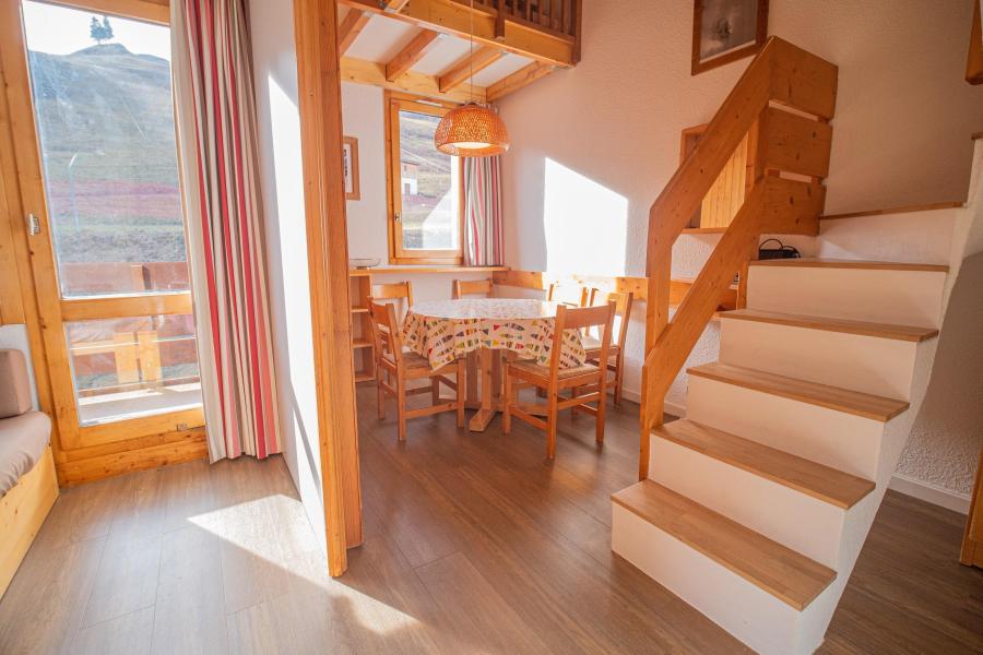 Holiday in mountain resort 3 room mezzanine apartment 6 people (046) - Résidence le Prariond - Valmorel - Living room