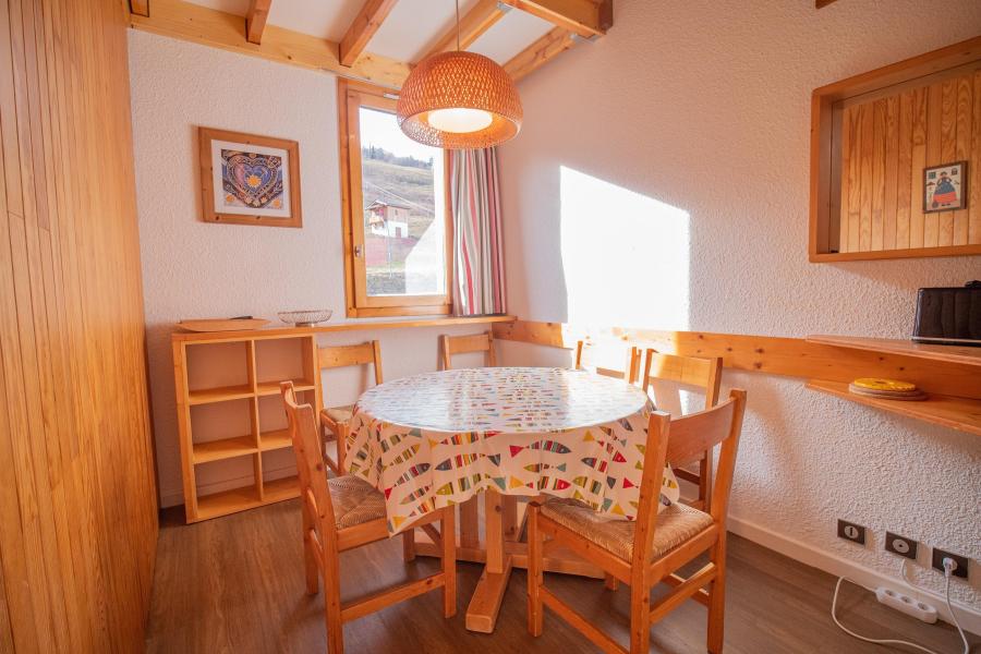 Vakantie in de bergen Appartement 3 kamers mezzanine 6 personen (046) - Résidence le Prariond - Valmorel - Woonkamer