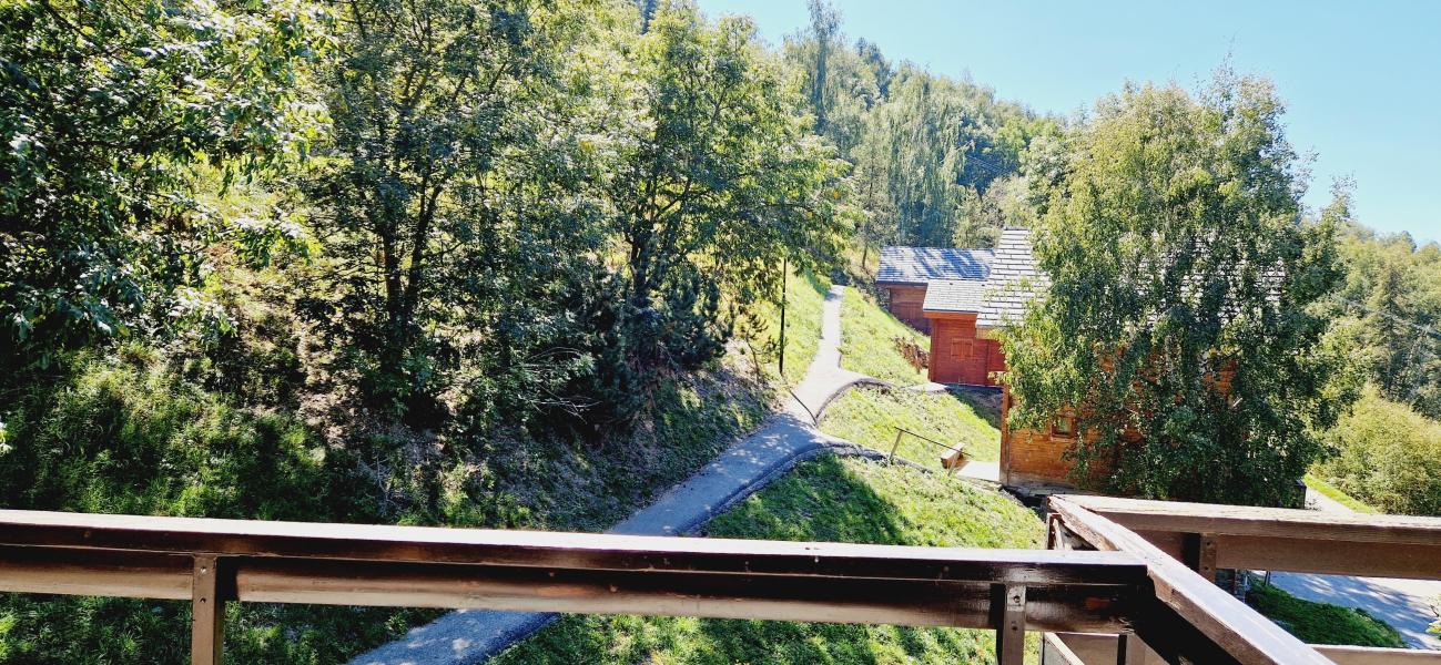 Urlaub in den Bergen 3-Zimmer-Berghütte für 6 Personen (PRA48) - Résidence le Pravet - Montalbert - Balkon