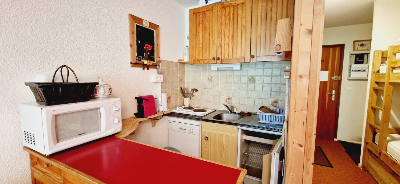 Vacanze in montagna Studio con alcova per 4 persone (PRA28) - Résidence le Pravet - Montalbert - Cucinino