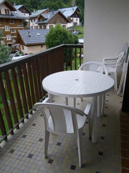 Vacaciones en montaña Apartamento cabina para 4 personas (20) - Résidence le Praz - Valloire - Balcón