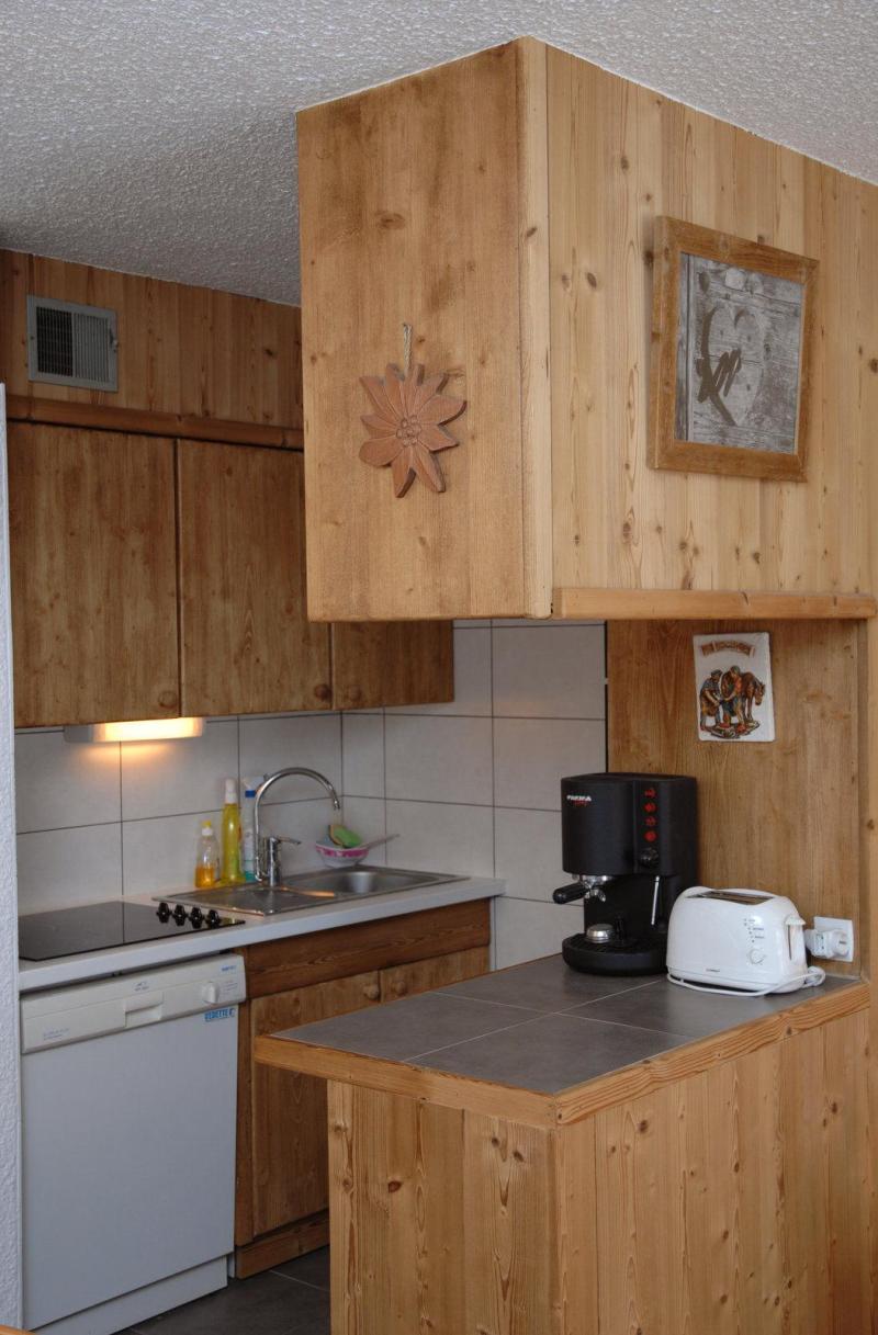 Vacances en montagne Studio cabine 4 personnes (20) - Résidence le Praz - Valloire - Kitchenette