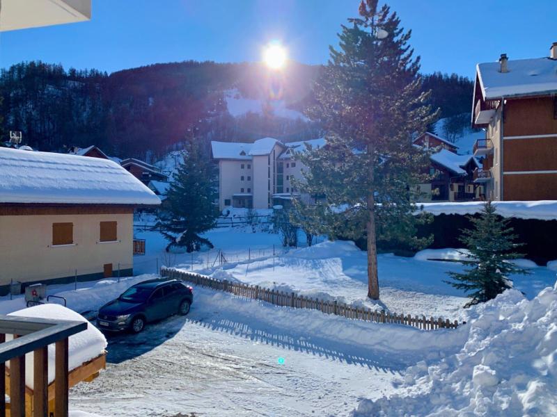 Vacances en montagne Studio cabine 4 personnes (7) - Résidence le Praz - Valloire - Balcon