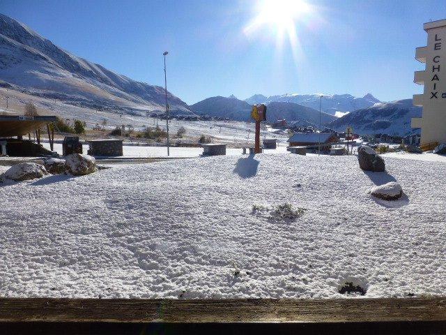 Vakantie in de bergen Studio 4 personen (105) - Résidence le Président - Alpe d'Huez - Terras