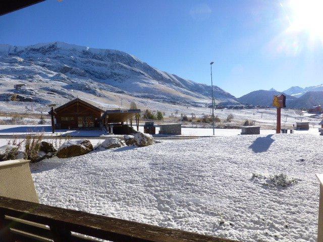 Vacanze in montagna Studio per 4 persone (105) - Résidence le Président - Alpe d'Huez - Terrazza