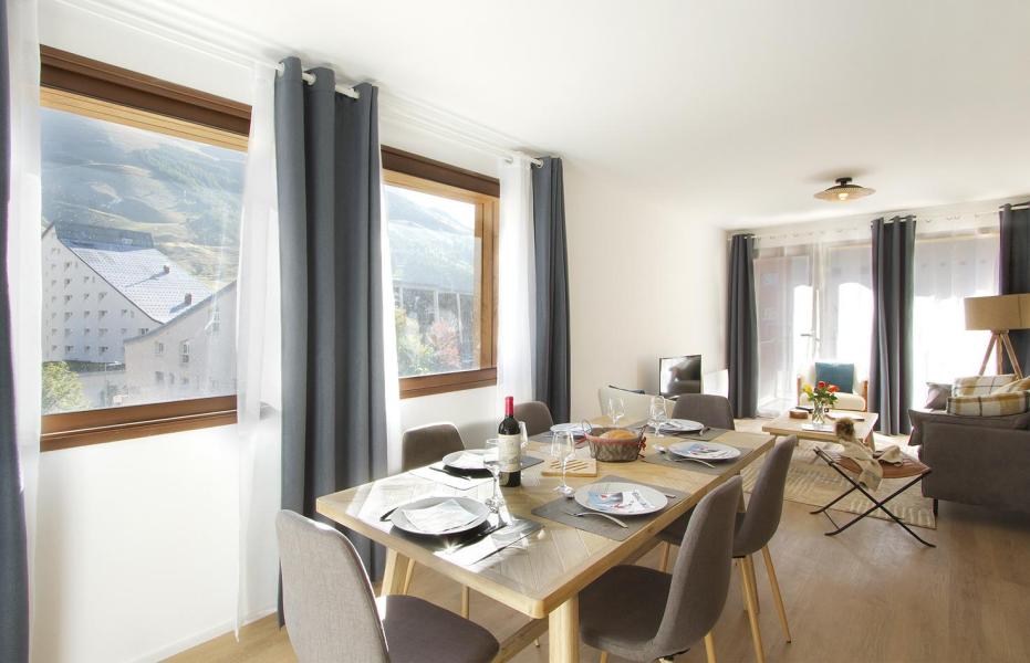 Vakantie in de bergen Appartement 4 kabine kamers 6 personen (12) - Résidence le Provencal - Les 2 Alpes - Woonkamer