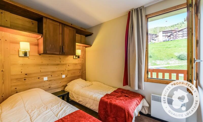 Rent in ski resort 2 room apartment 4 people (Sélection 27m²-4) - Résidence le Quartz - Maeva Home - La Plagne - Bedroom