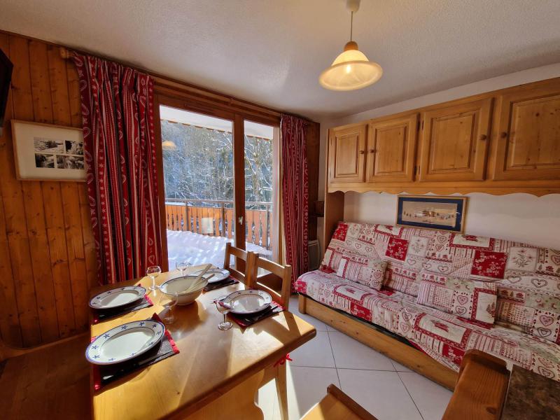 Vakantie in de bergen Appartement 2 kamers bergnis 4 personen (2) - Résidence le Ranfolly - Morzine - Woonkamer