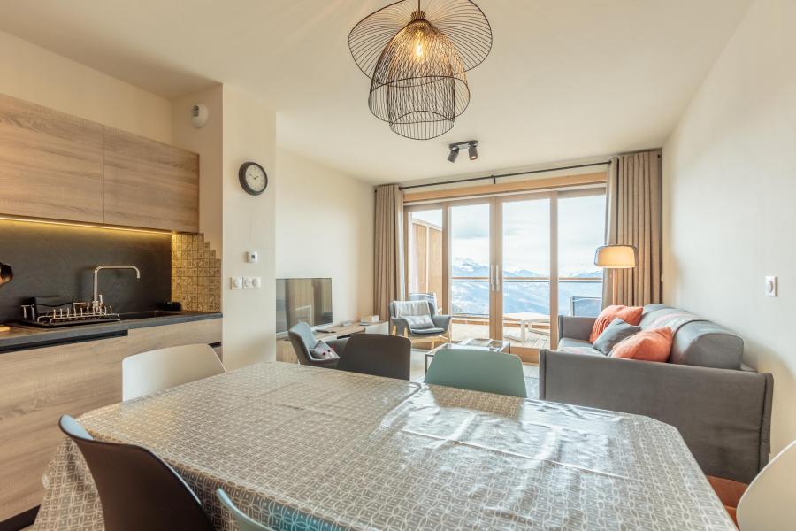 Urlaub in den Bergen 3-Zimmer-Appartment für 6 Personen (113) - Résidence le Ridge - Les Arcs - Wohnzimmer