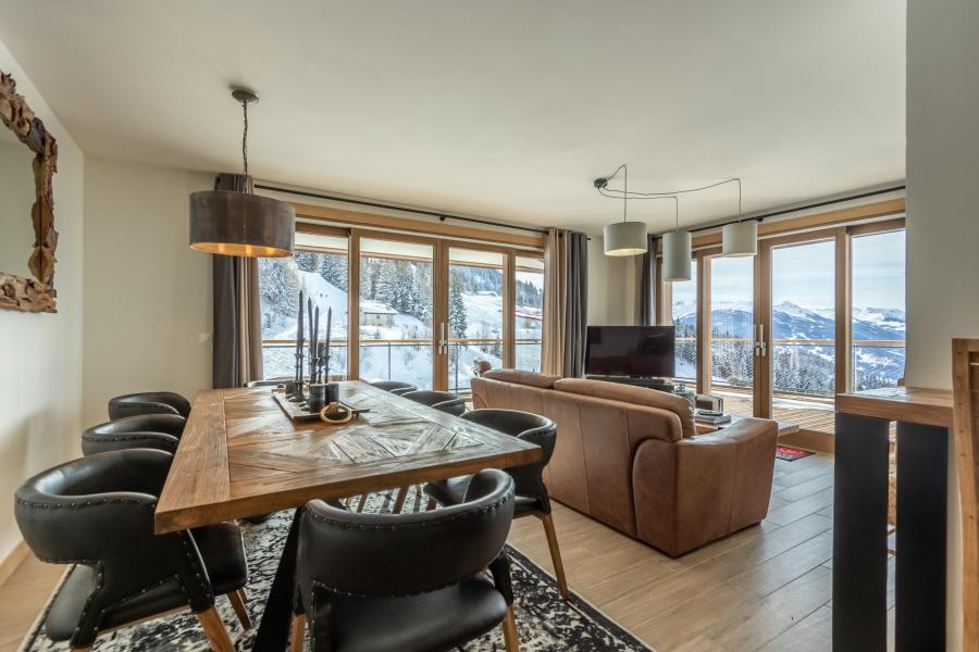 Urlaub in den Bergen 4-Zimmer-Appartment für 10 Personen (402) - Résidence le Ridge - Les Arcs - Wohnzimmer