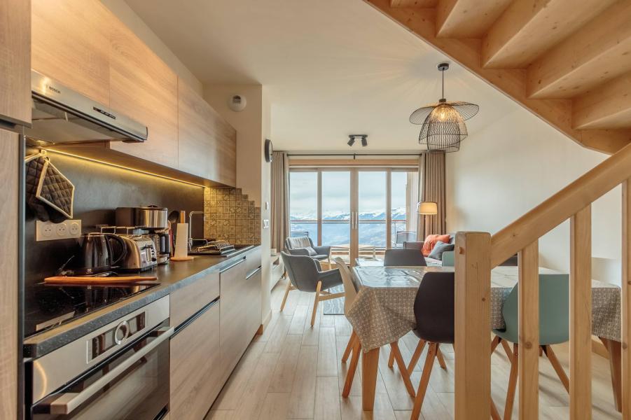 Vacanze in montagna Appartamento 3 stanze per 6 persone (113) - Résidence le Ridge - Les Arcs - Cucina
