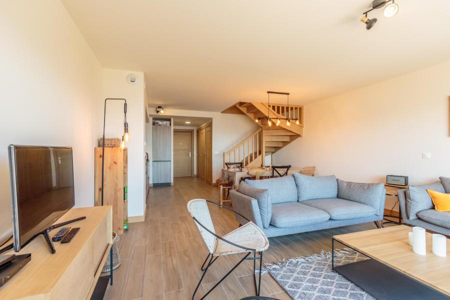 Vacances en montagne Appartement 4 pièces 10 personnes (110) - Résidence le Ridge - Les Arcs - Séjour