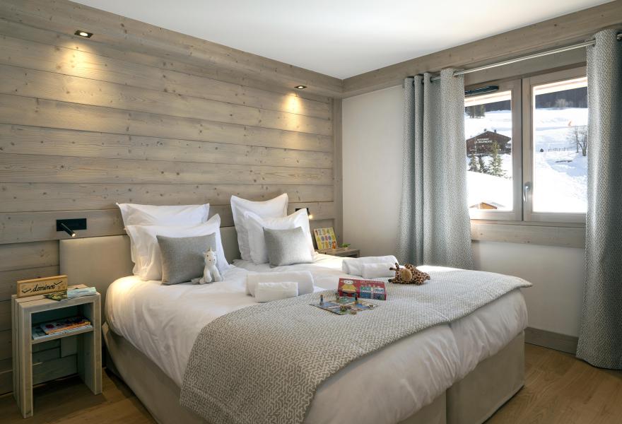 Holiday in mountain resort 4 room apartment 8 people (Prestige) - Résidence le Roc des Tours - Le Grand Bornand - Bedroom