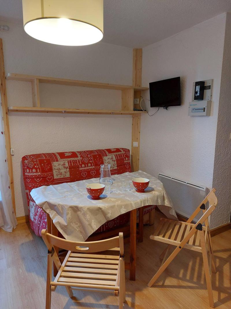 Vakantie in de bergen Studio 2 personen (ROC206) - Résidence le Roche Mantel - Les 2 Alpes - Woonkamer