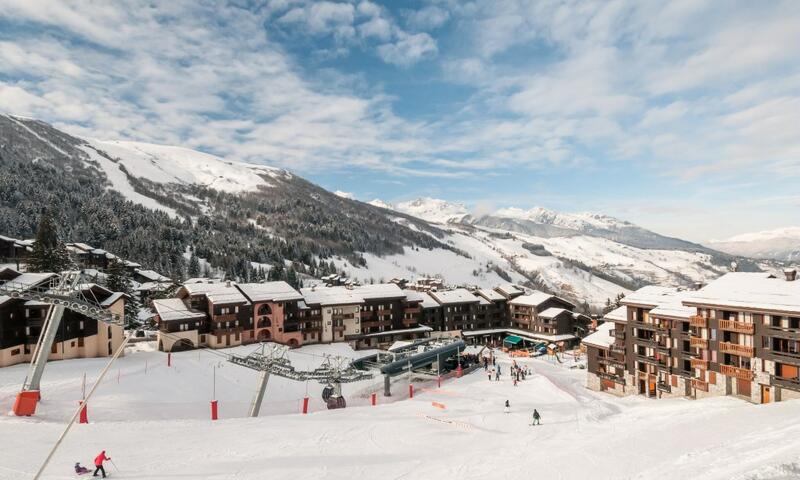 Ski verhuur Studio 3 personen (Confort 22m²-2) - Résidence Le Ruisseau - Maeva Home - Valmorel - Buiten zomer