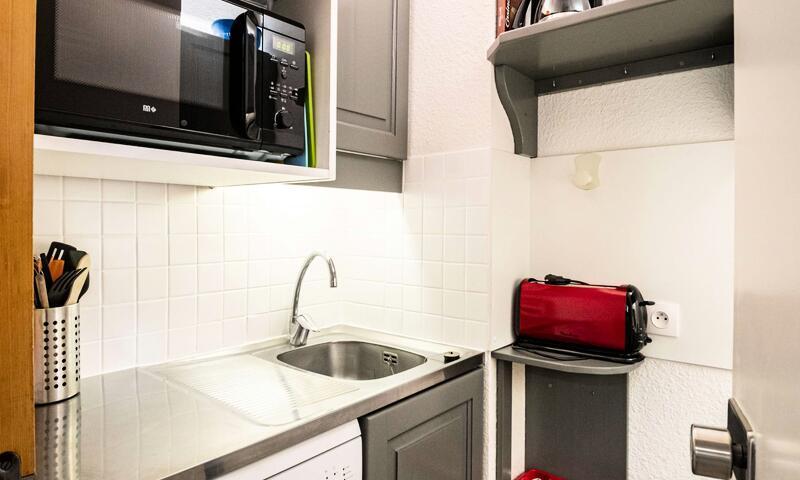 Urlaub in den Bergen 1-Zimmer-Appartment für 5 Personen (26m²-2) - Résidence le Sapporo - MH - La Plagne - Draußen im Sommer