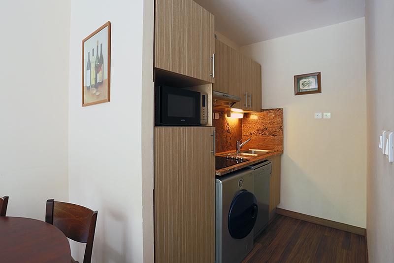 Каникулы в горах Апартаменты 3 комнат 6 чел. (02) - Résidence le Sérias - Peyragudes - Кухня